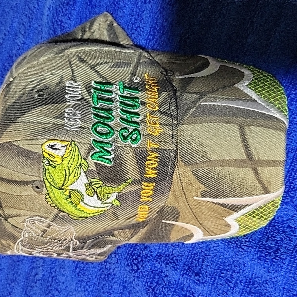 Keep Your Mouth Shut Fishing Hat
